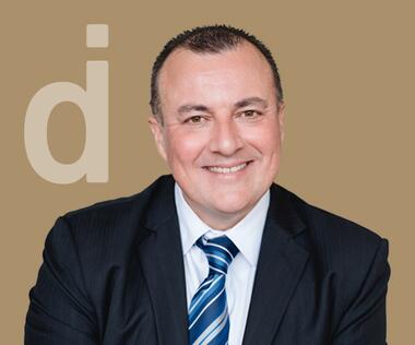An executive for industrial transformation and change with intercultural skills.