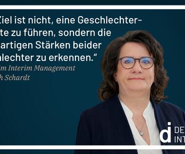 Elisabeth Schardt founded her own network for female interim managers.