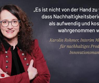 Interview with Karolin Rohmer: How SMEs can start pragmatically with ESG.