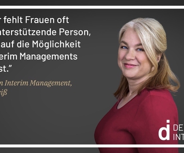 Die erfahrene Interim Managerin Judith Geiß ist auch als Mentorin tätig.