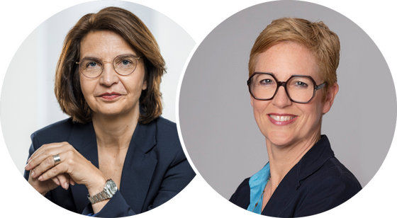 Ilka Remus und Tanja Rothfeld, Trainerinnen der di-Akademie