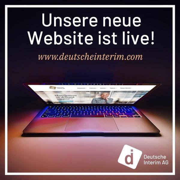 Die Deutsche Interim AG hat eine neue Website.