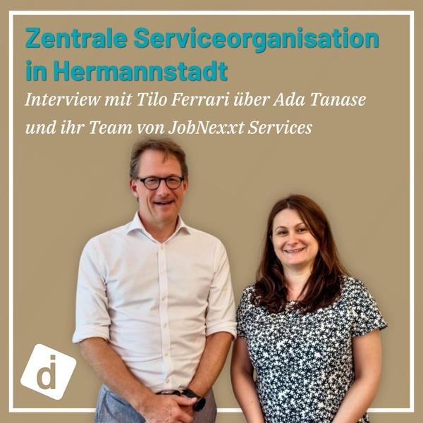 Das Bild zeigt Tilo Ferrari und Ada Tanase
