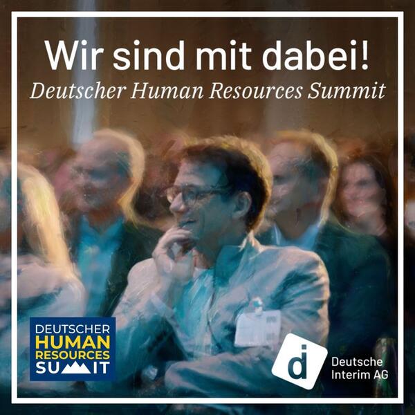 Deutsche Interim AG takes part in the HR Summit 2025.
