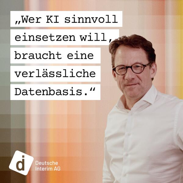 Das Bild zeigt Tilo Ferrari, CEO der Deutschen Interim AG