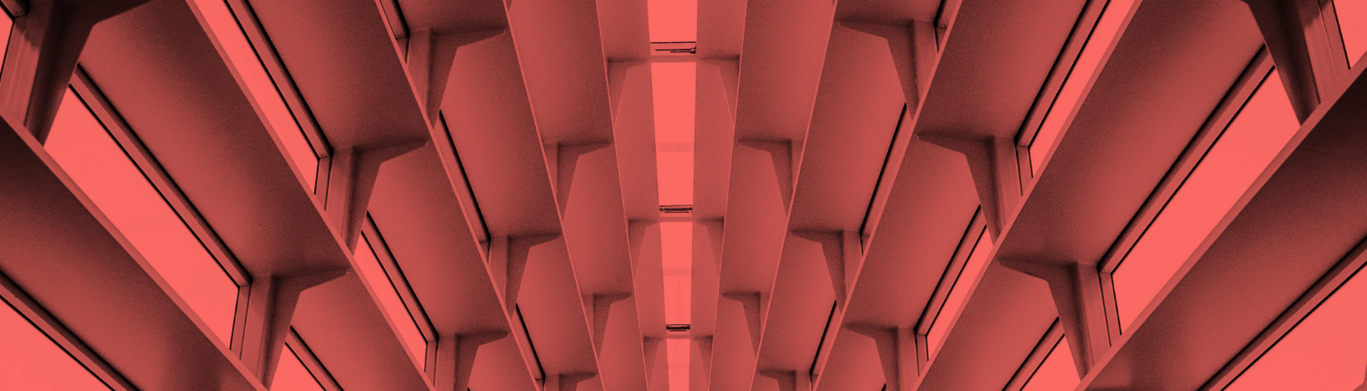Expert advice: The picture shows a red vaulted ceiling.