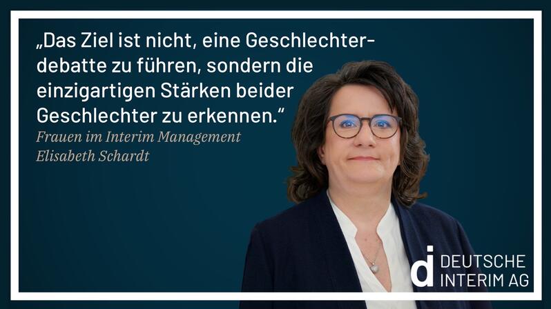 Elisabeth Schardt founded her own network for female interim managers.