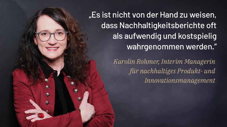 Interview with Karolin Rohmer: How SMEs can start pragmatically with ESG.