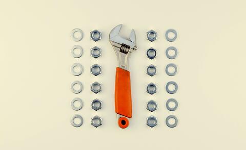 Symbolic image for operational management of a production company
