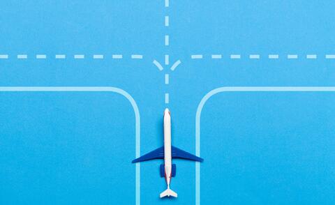 Symbolic image for aviation traffic infrastructure.