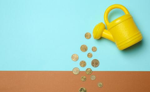 A symbolic image for an incentive program at a specialist bank.
