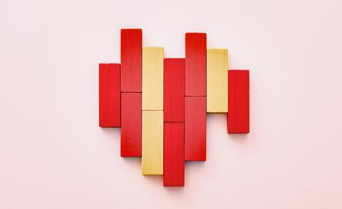 A symbolic image for a building extension in China.