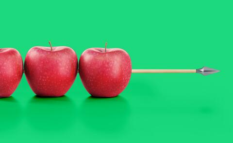 Symbolic image for strategic communication for a food company