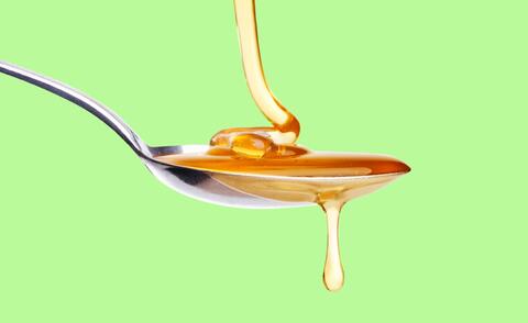 Symbolic image for further development of the product range for branded honey in dispensers