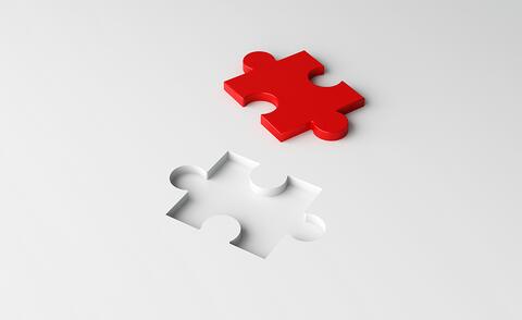 A symbolic image for the restructuring of a company in 3D printing.
