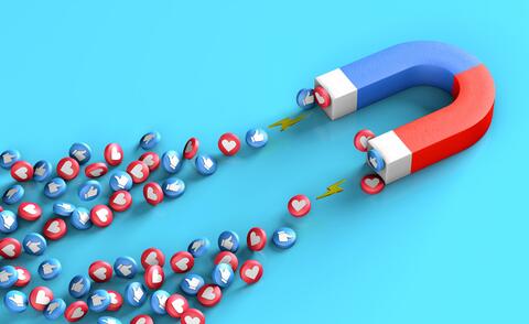 Symbolic image for social media strategy for B2B marketing