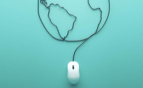 Symbolic image for growth through expansion of international business