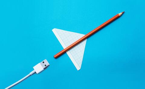 Symbolic image for concept for people development in a digital start-up