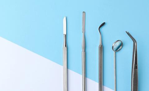 Symbolic image for divisional strategy in medical technology.