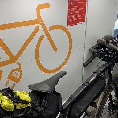 Ladestationen im Zug
