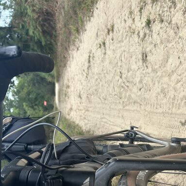 Sandige Wege bringen mich zum Stillstand