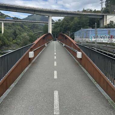 Auf dieser Fahrrad-Autobahn will jeder dahingleiten.